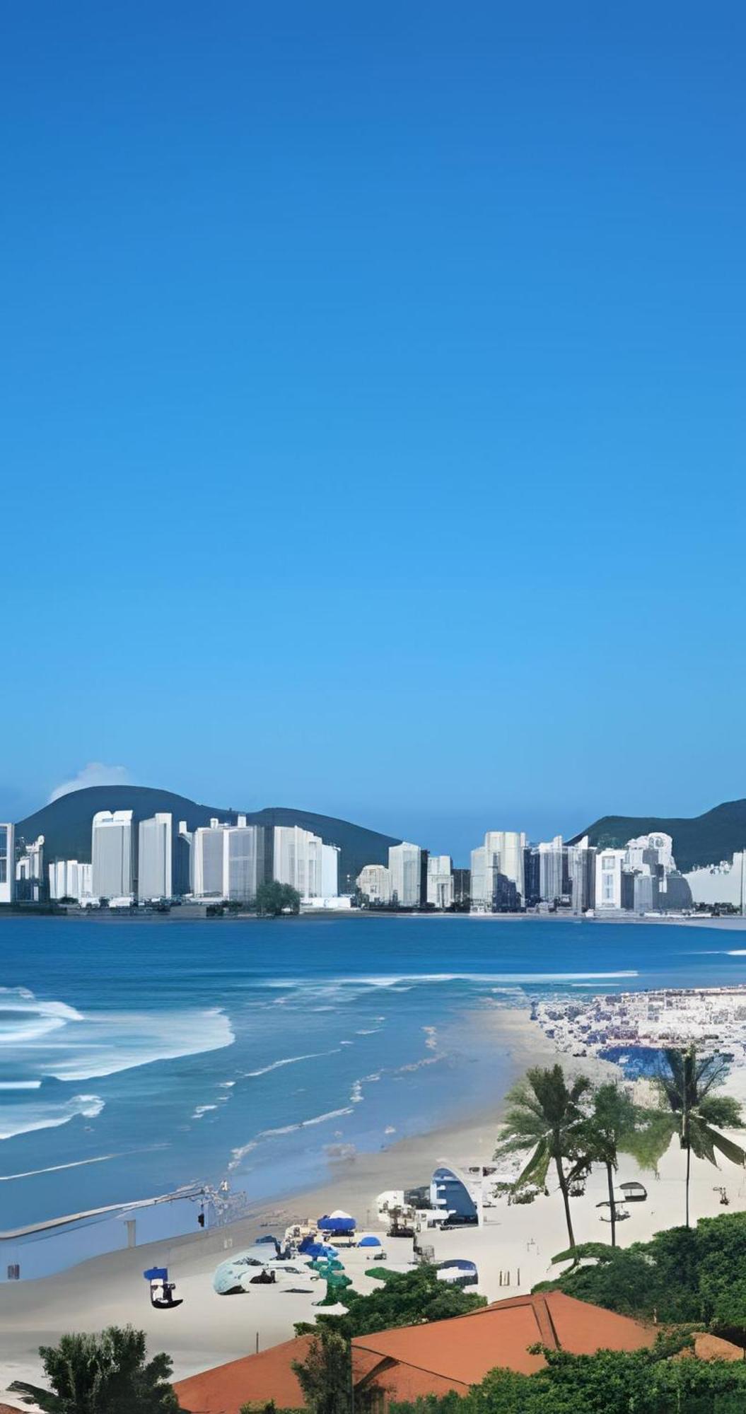 Vista-Mar - 3 Suites Com Ar Condicionado E Quarto Casal Com Ar Condicionado - 100M Da Praia Γκουαρούχα Εξωτερικό φωτογραφία